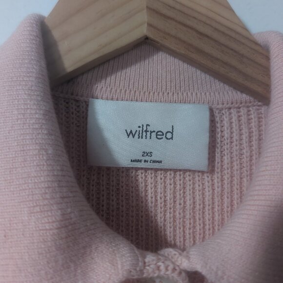 Aritzia Wilfred | Nextdoor Sweater Merino Wool Cotton Cardigan - 2XS - Picture 5 of 10